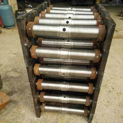 Attached screw rod